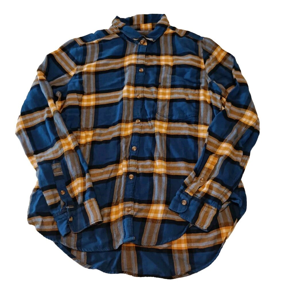 Abercrombie & Fitch Shirt Womens Plaid Flannel